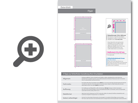 Product Bild hochglanz-uv-lack-flyer_din_a4_(21_0_cm_x_29_7_cm)__beidseitig_bedruckt