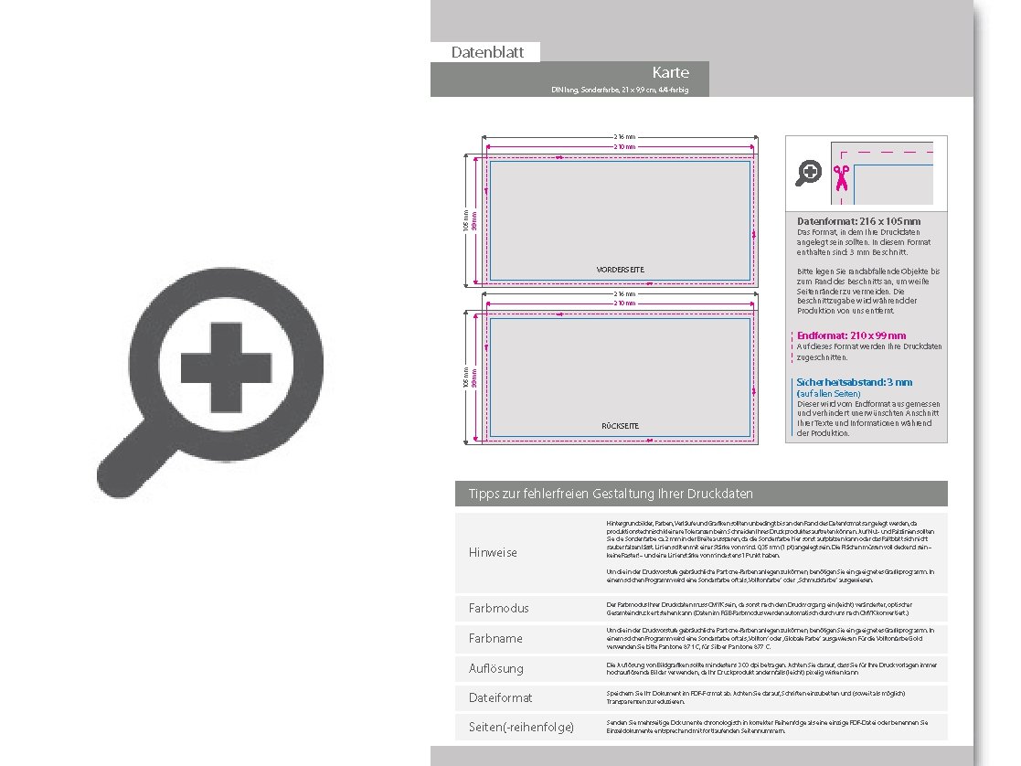 Product Bild hochzeitskarte_din_lang_quer_4_4_farbig_+_sonderfarbe_gold
